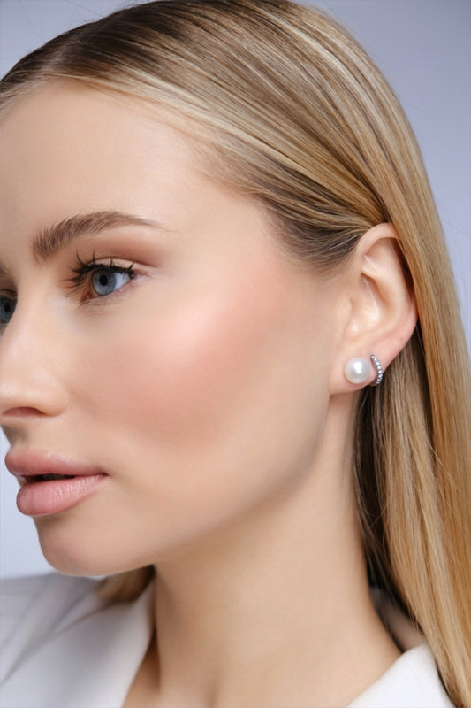 Olivia Mini Titanium Huggie Hoop Earrings – Silver | Pure Implant Grade ASTM F136